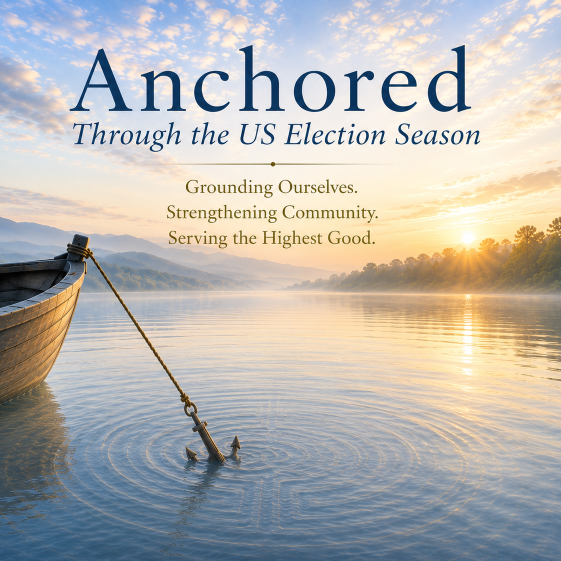 Anchored Through the US Election Season - logo